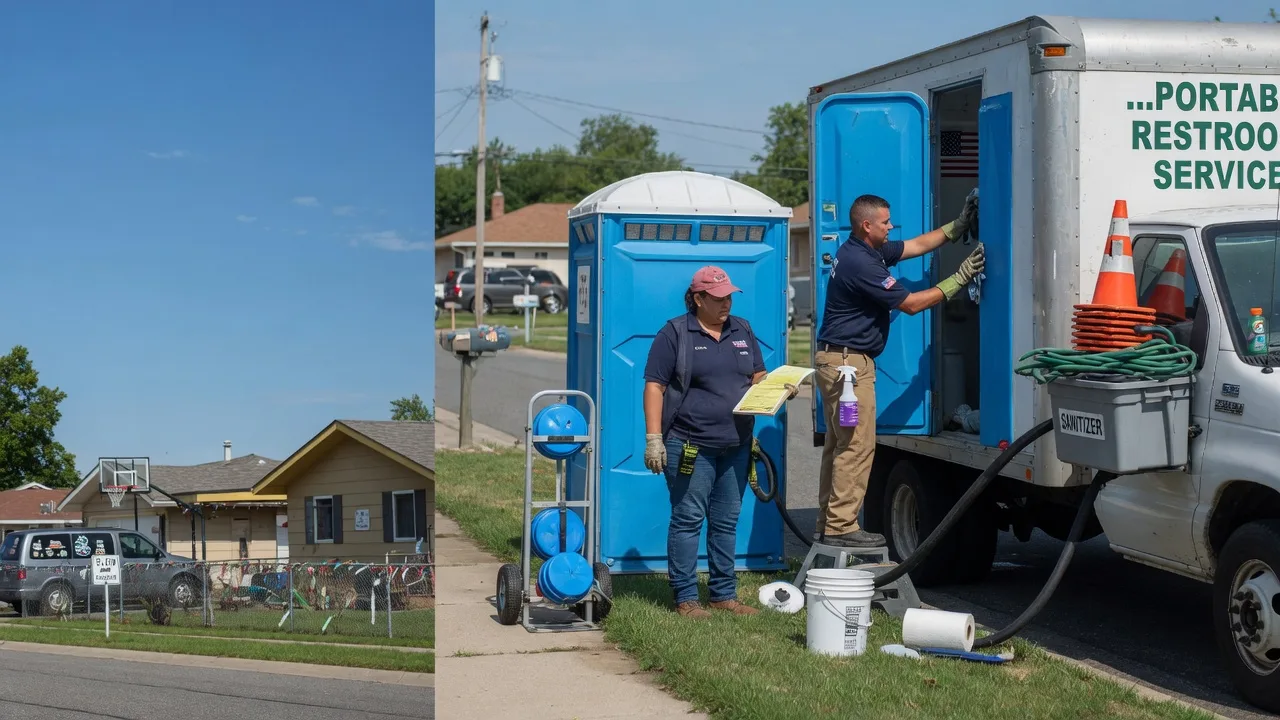 Portable Toilet Rental in Farber, MO near me